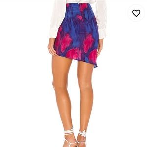 MAJORELLE Skirts - Majorelle Hoover Mini Skirt in Tie Dye Multi M MAJORELLE Skirts - Majorelle Hoover Mini Skirt in Tie Dye Multi M